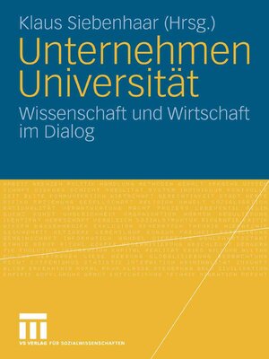 cover image of Unternehmen Universität